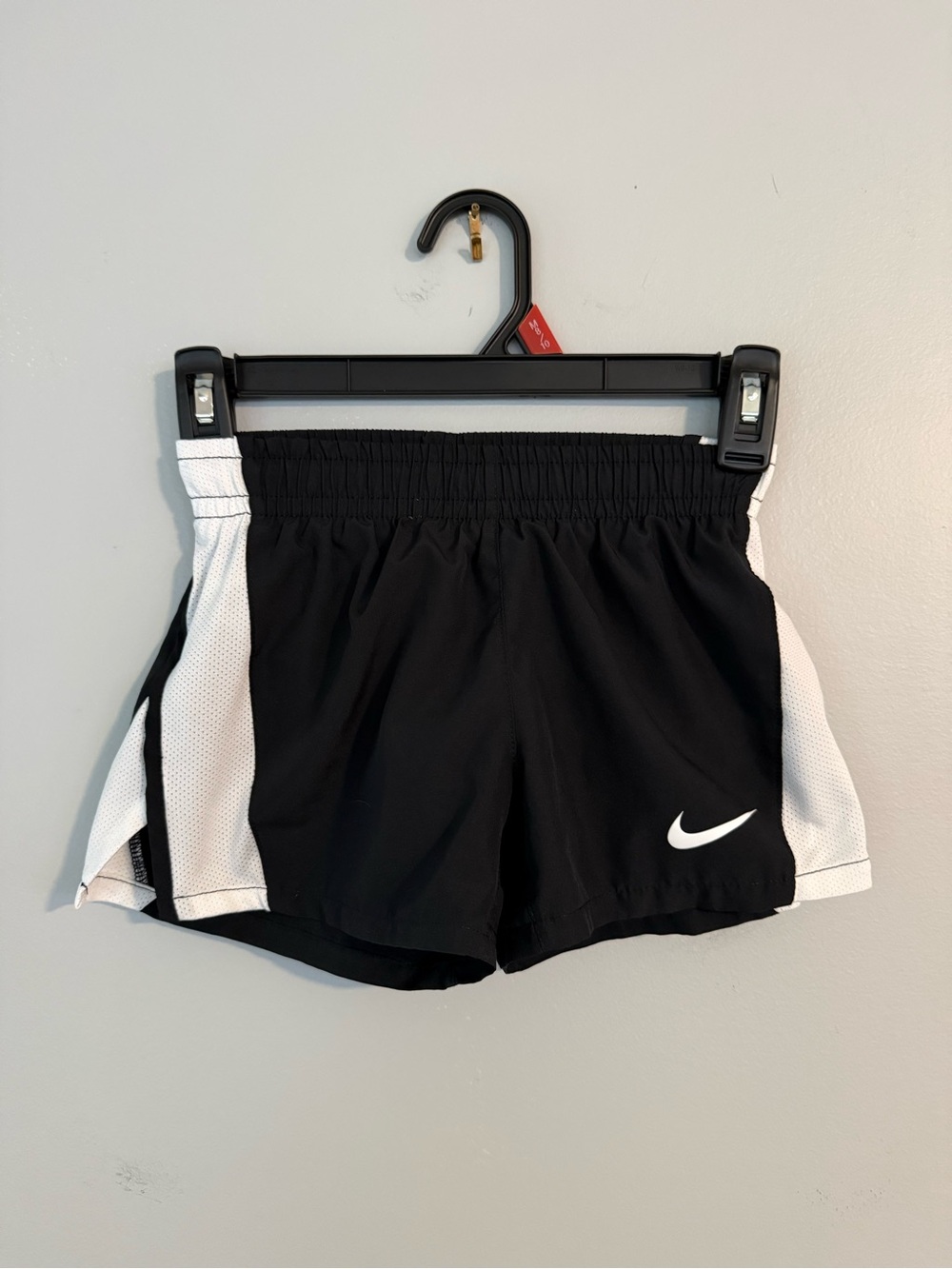Nike Dri fit Black and White Girls Athletic Shorts